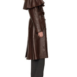 Sea Caitlin Leather Trench Coat