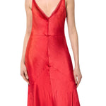 Gabriela Hearst Brigita Dress - Vermillion