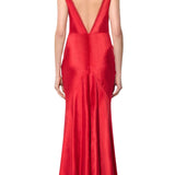 Gabriela Hearst Brigita Dress - Vermillion