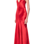 Gabriela Hearst Brigita Dress - Vermillion