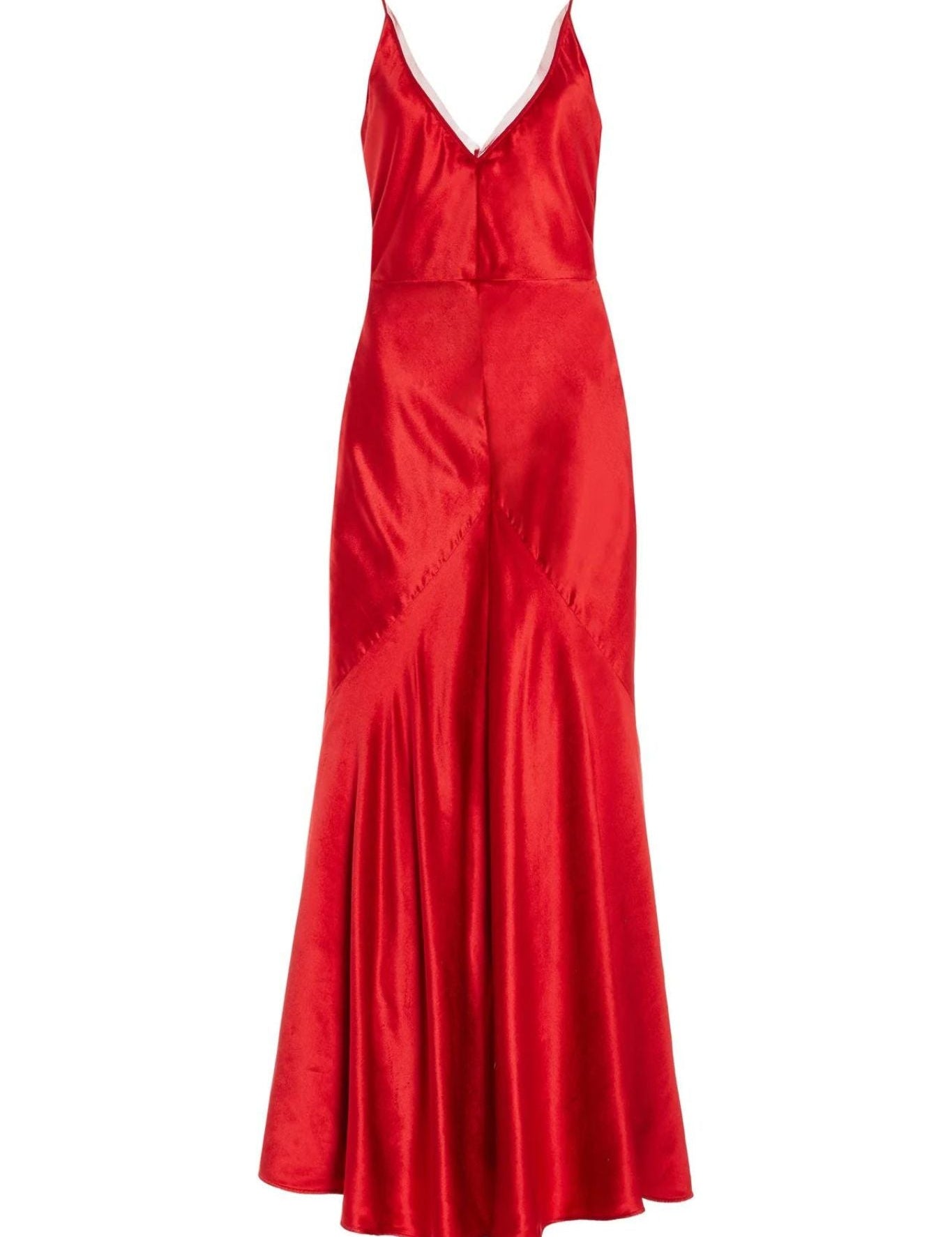 Gabriela Hearst Brigita Dress - Vermillion