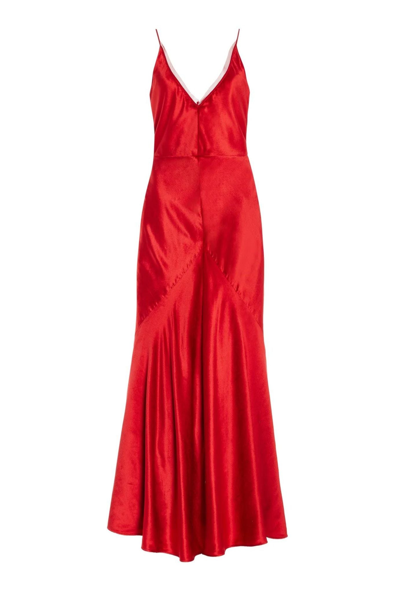 Gabriela Hearst Brigita Dress - Vermillion