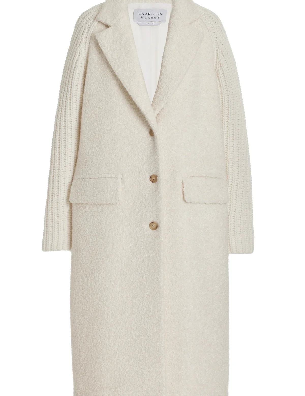 Gabriela Hearst Charles Coat - Vermillion