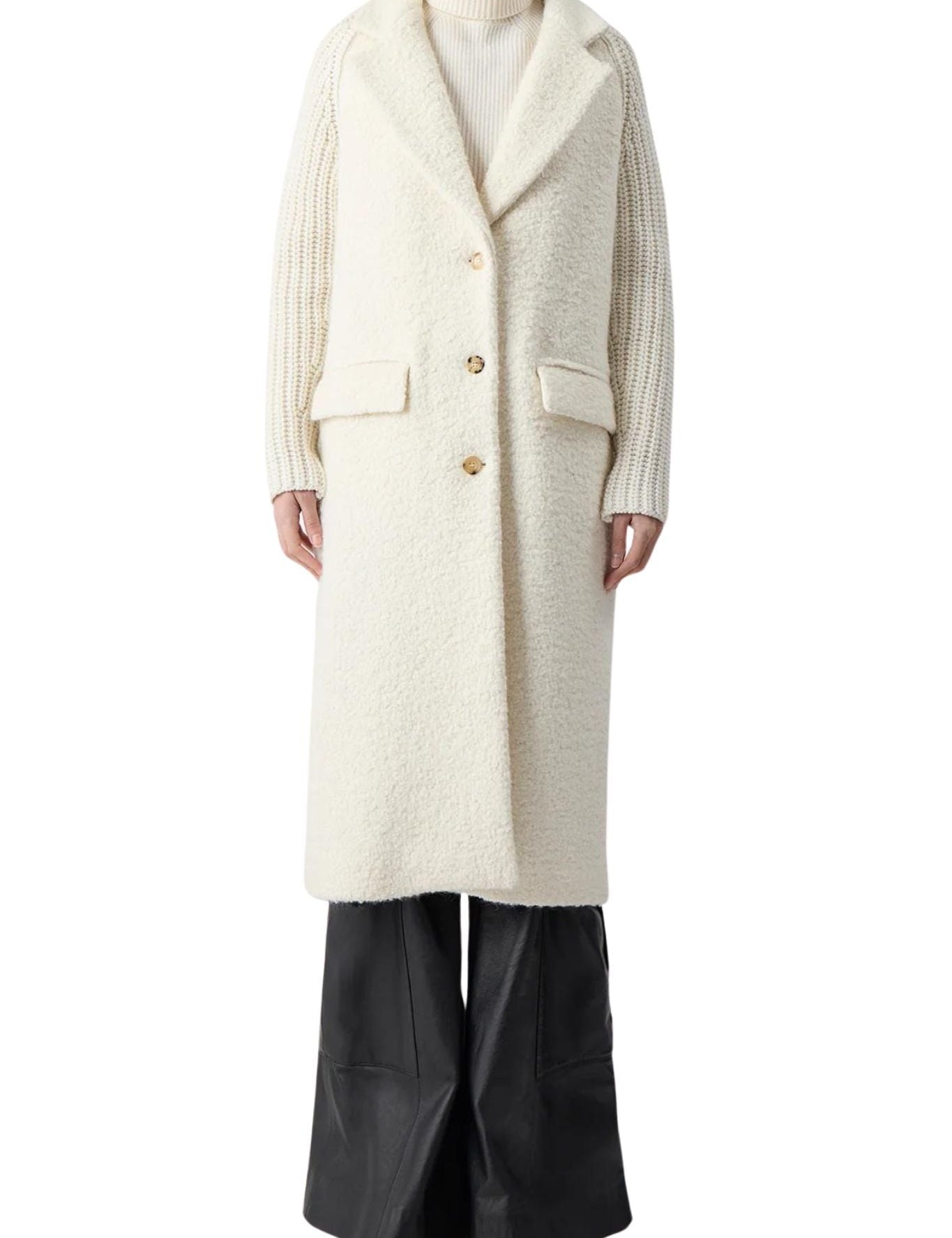 Gabriela Hearst Charles Coat - Vermillion