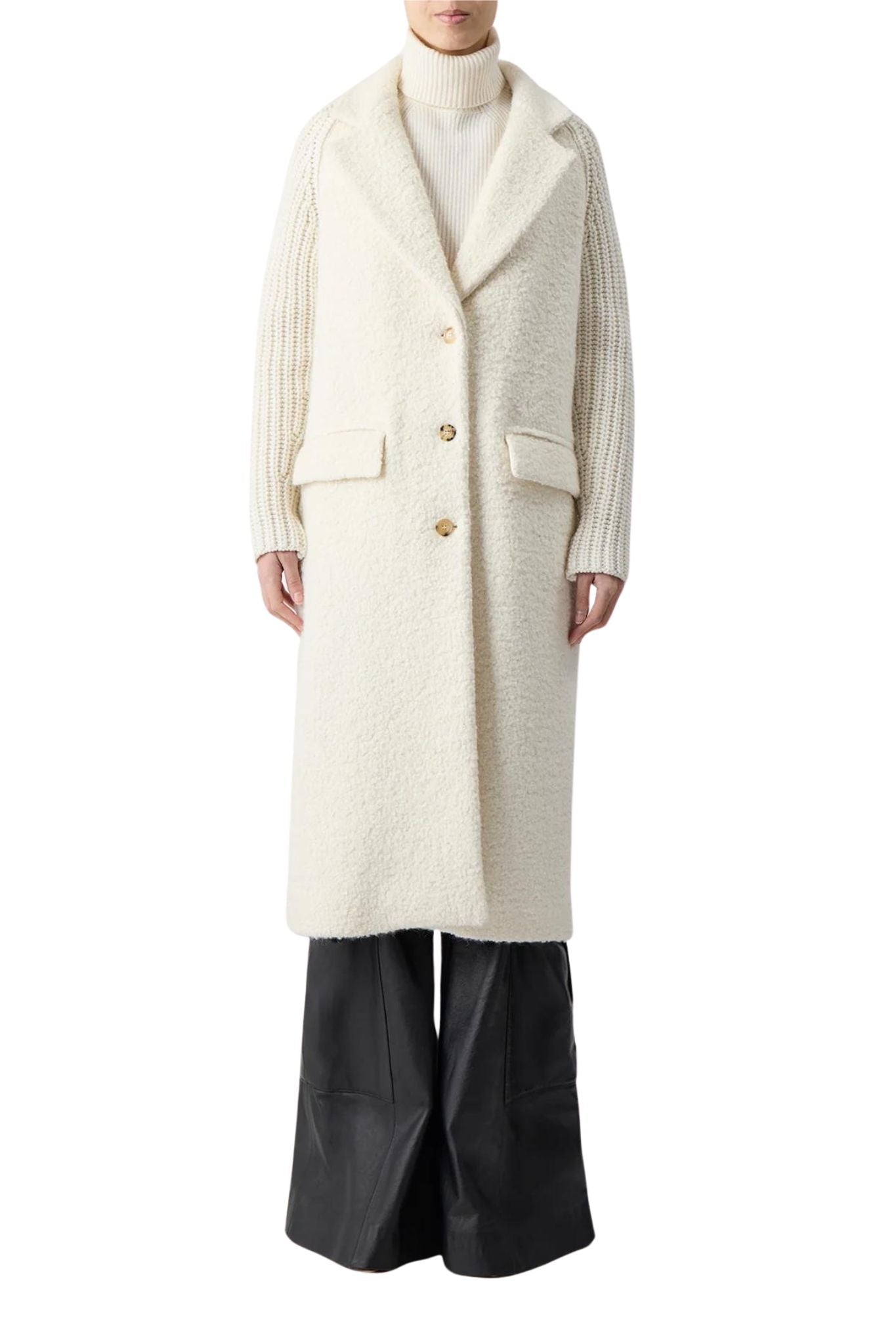 Gabriela Hearst Charles Coat - Vermillion