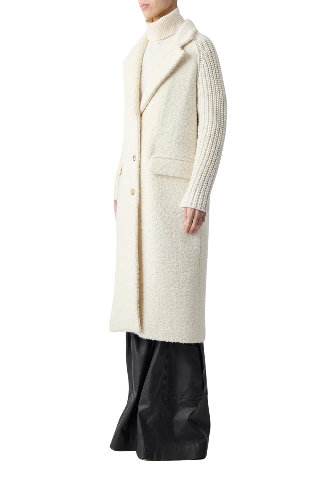 Gabriela Hearst Charles Coat - Vermillion