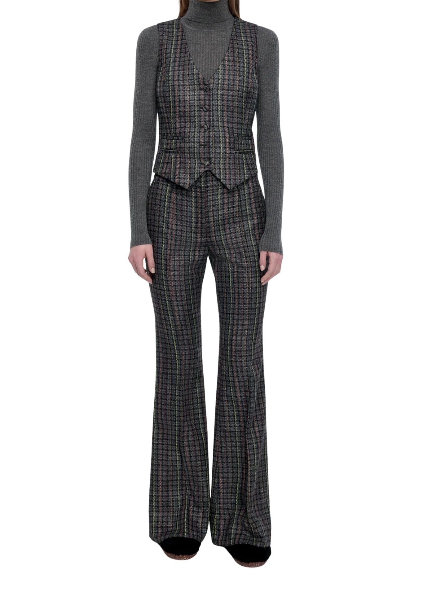 Gabriela Hearst Coleridge Vest - Vermillion