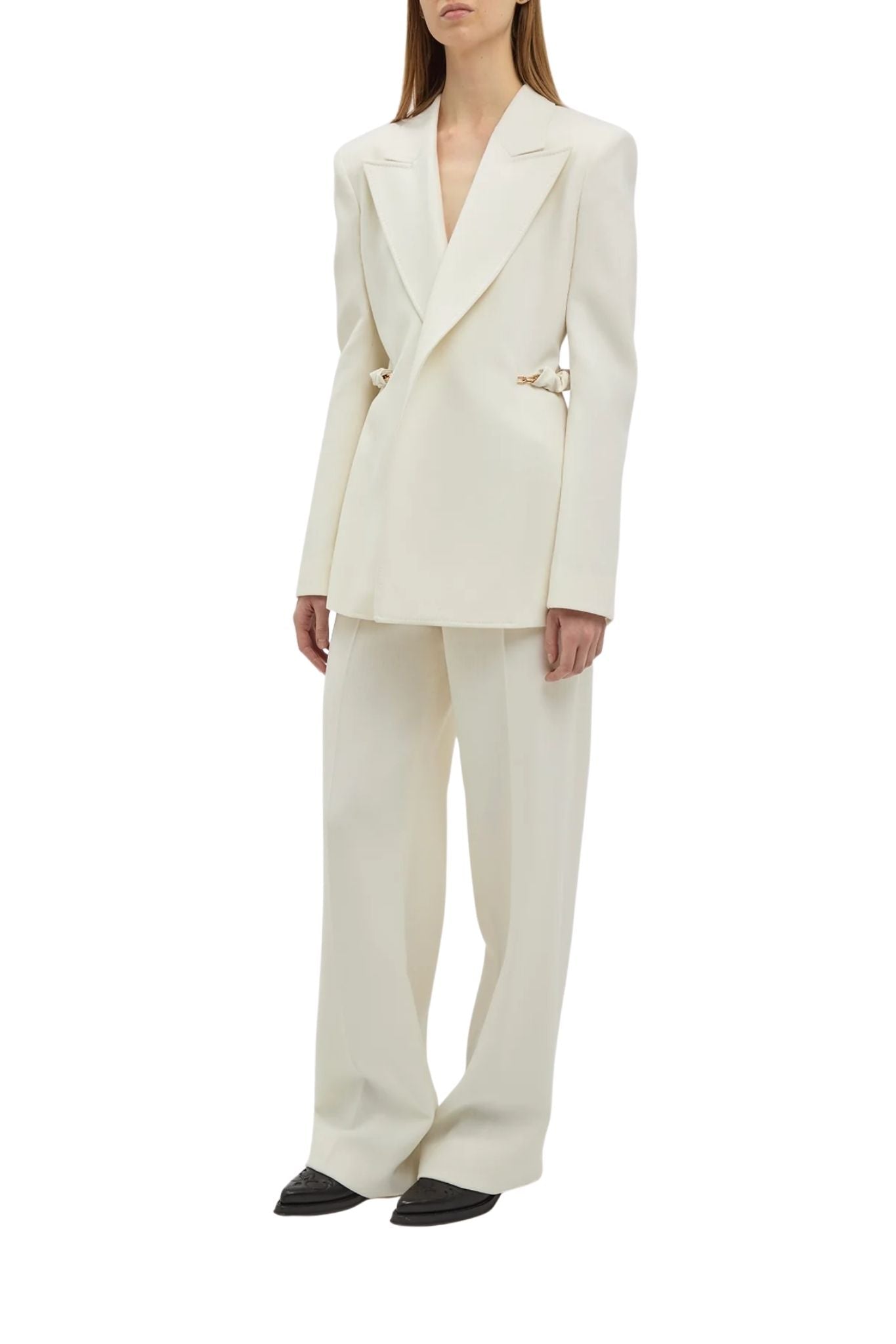 Gabriela Hearst Epona Blazer - Vermillion