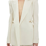 Gabriela Hearst Epona Blazer - Vermillion