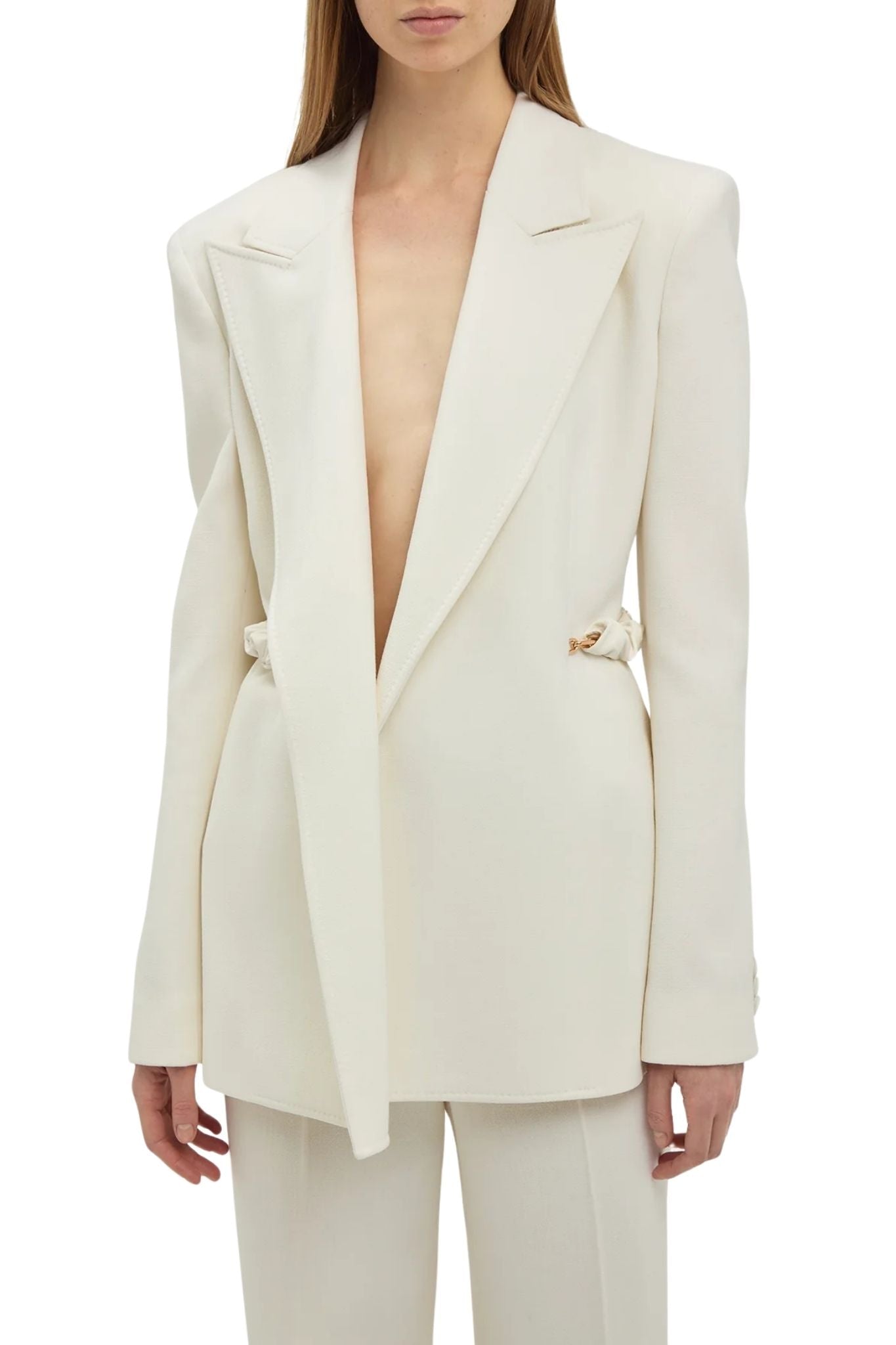Gabriela Hearst Epona Blazer - Vermillion
