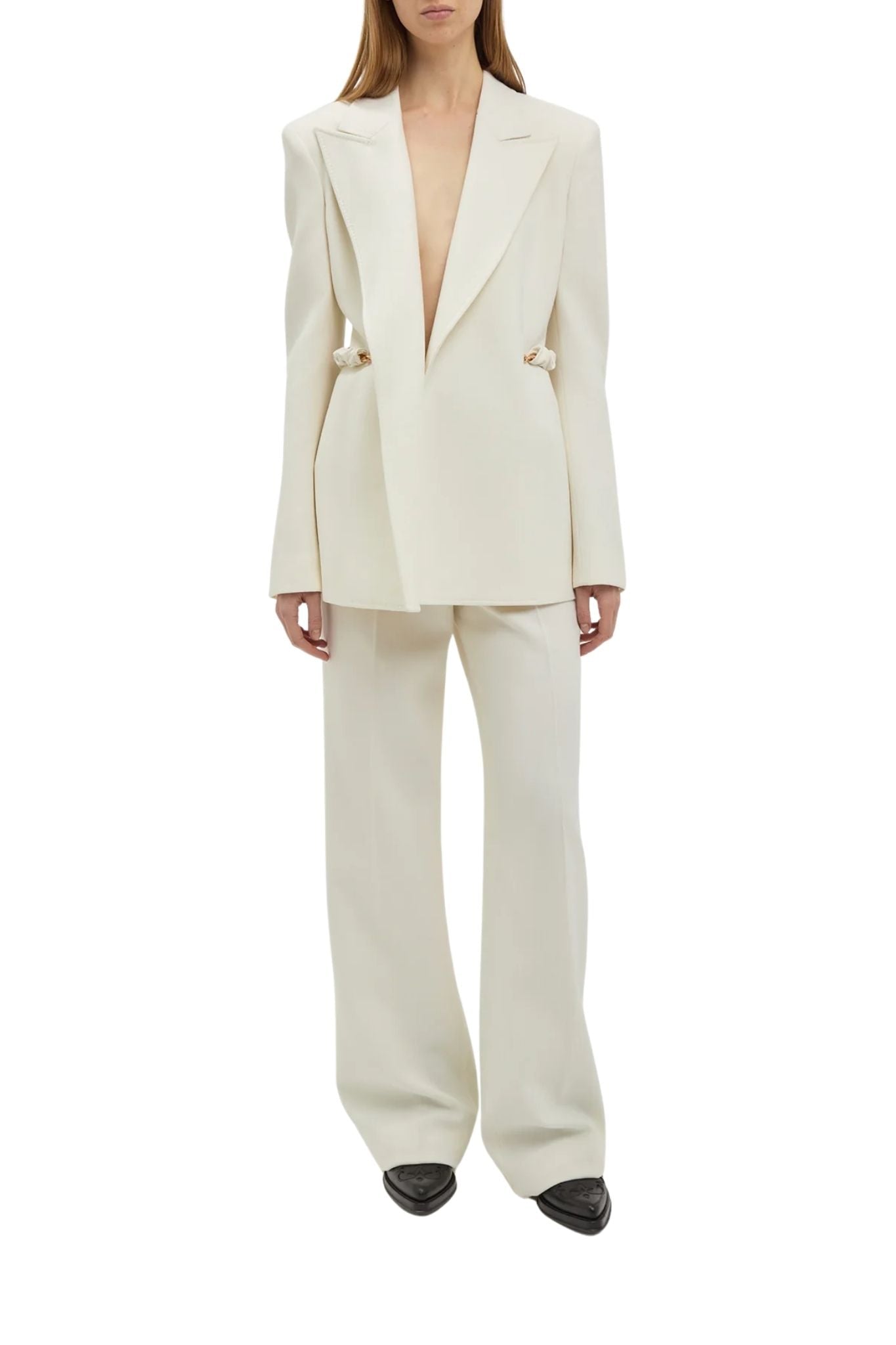 Gabriela Hearst Epona Blazer - Vermillion