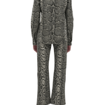 Gabriela Hearst Ezra Bootcut Jean - Vermillion