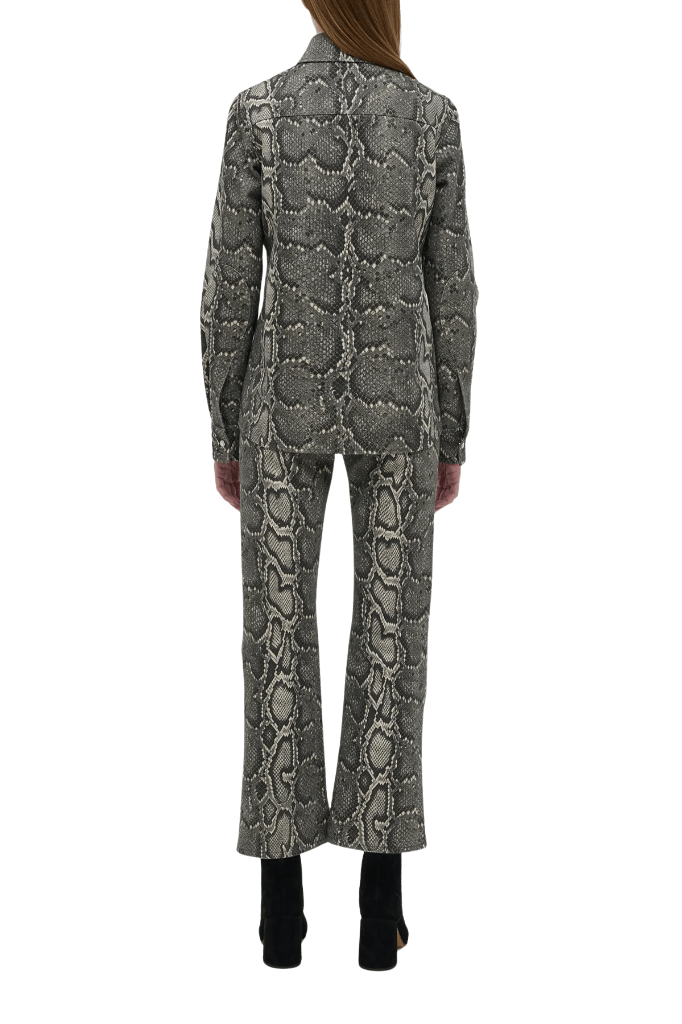 Gabriela Hearst Ezra Bootcut Jean - Vermillion