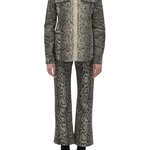 Gabriela Hearst Ezra Bootcut Jean - Vermillion