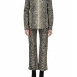 Gabriela Hearst Ezra Bootcut Jean - Vermillion