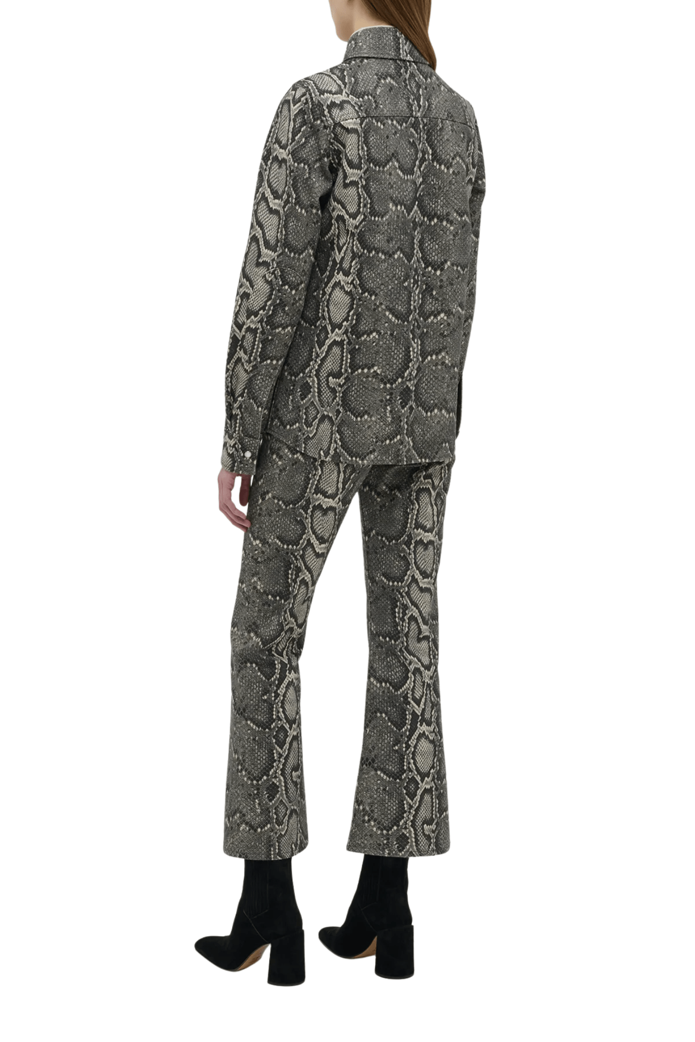 Gabriela Hearst Ezra Bootcut Jean - Vermillion