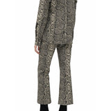 Gabriela Hearst Ezra Bootcut Jean - Vermillion