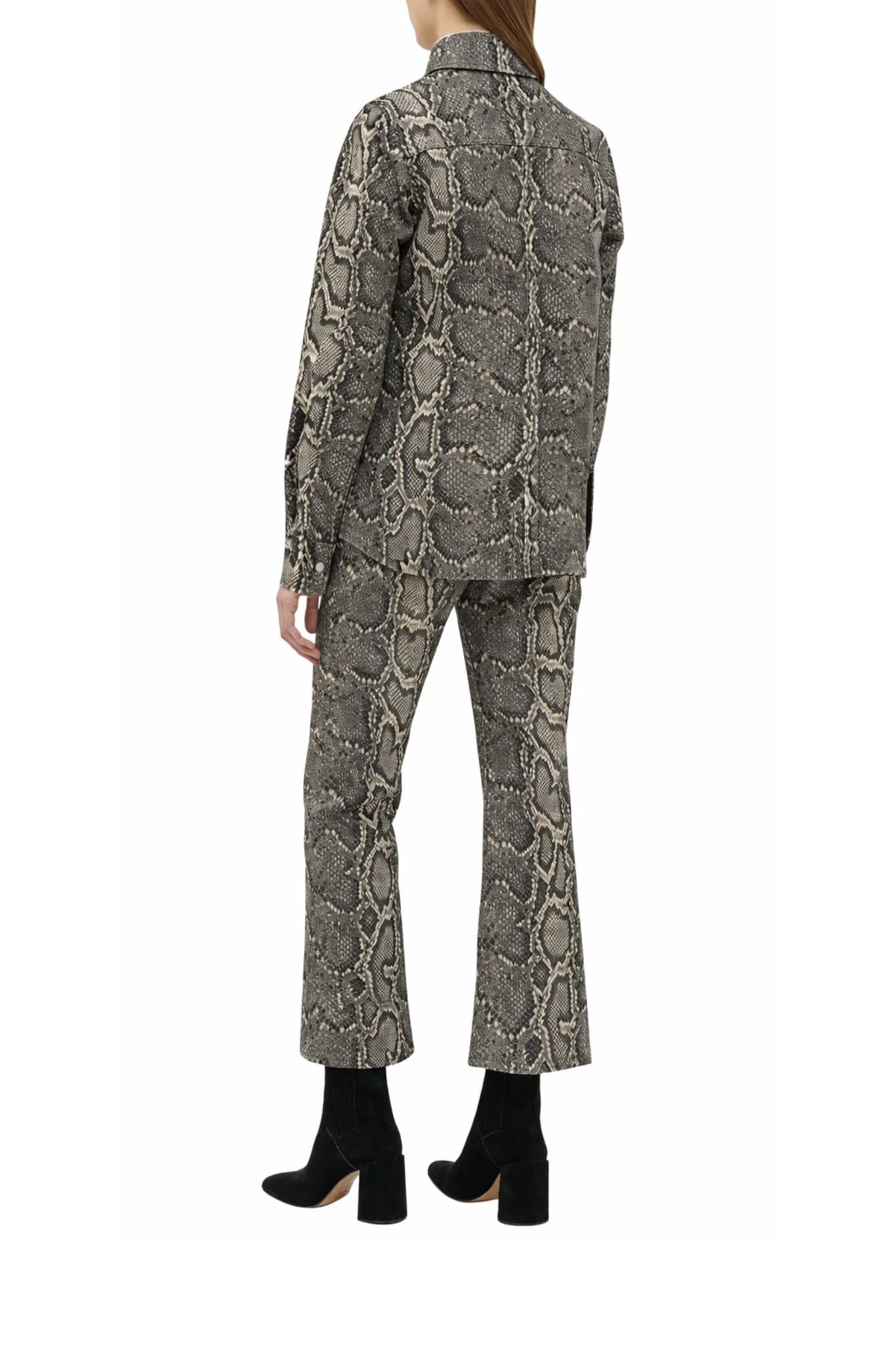 Gabriela Hearst Ezra Bootcut Jean - Vermillion