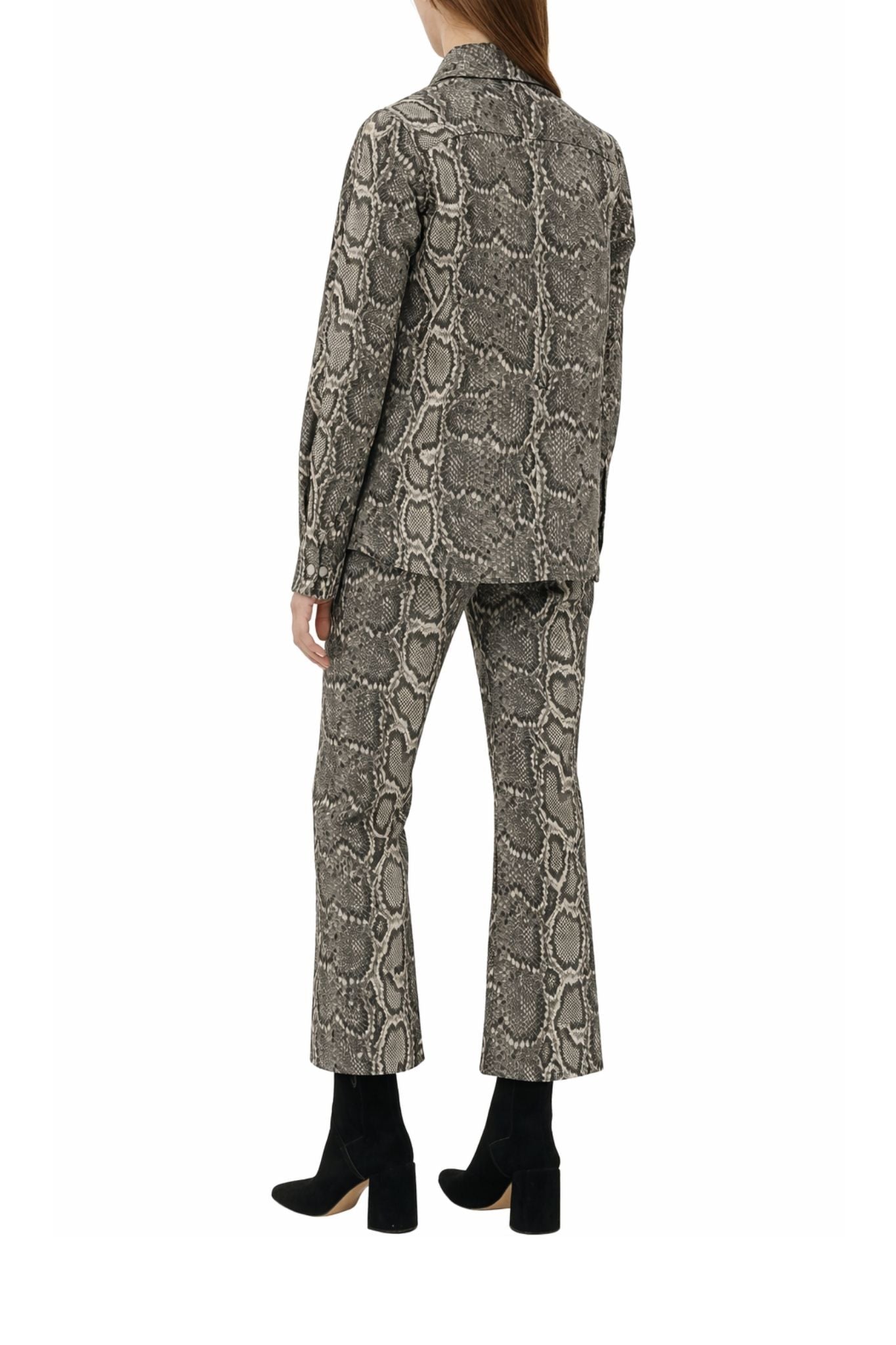 Gabriela Hearst Ezra Bootcut Jean - Vermillion