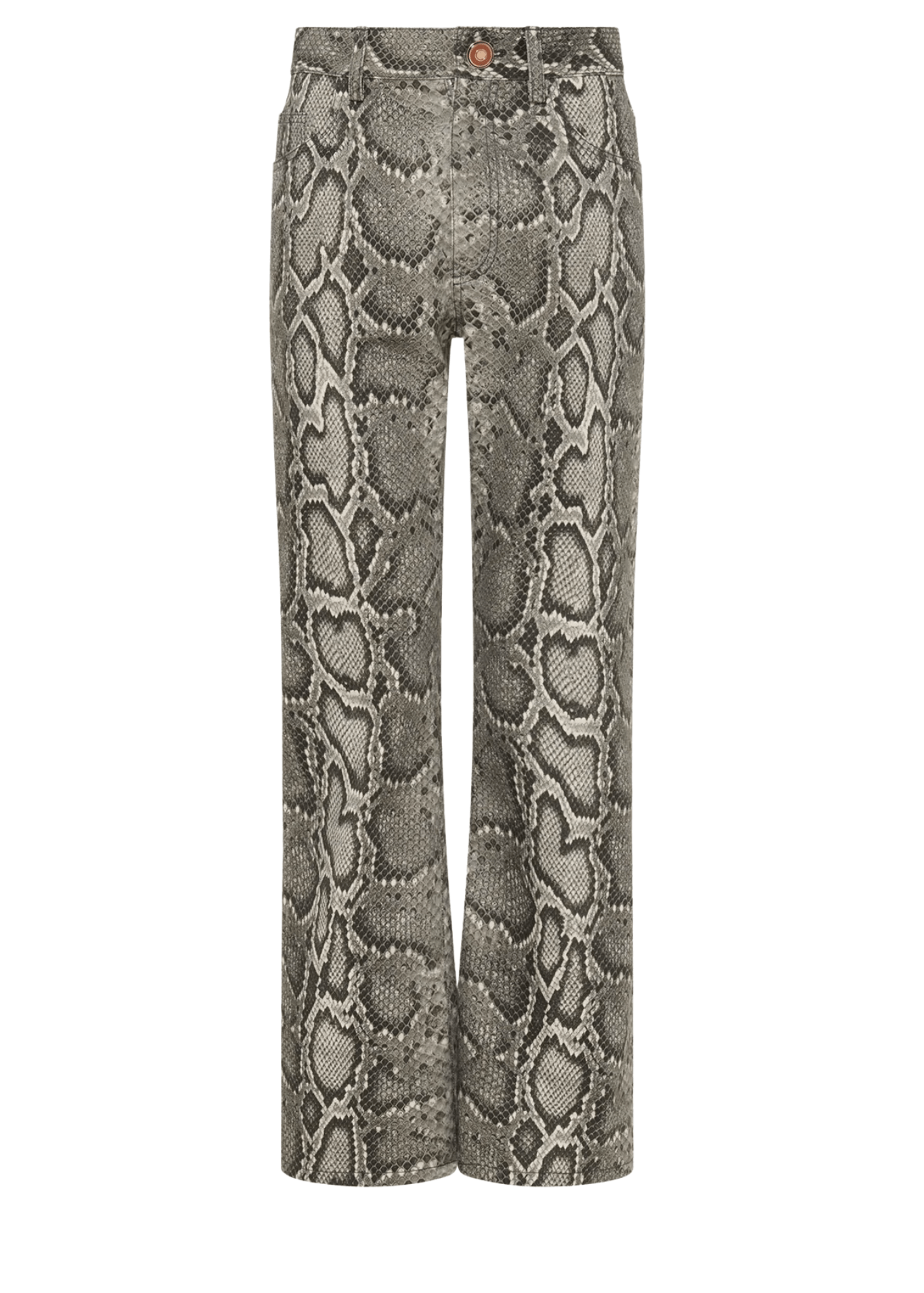 Gabriela Hearst Ezra Bootcut Jean - Vermillion