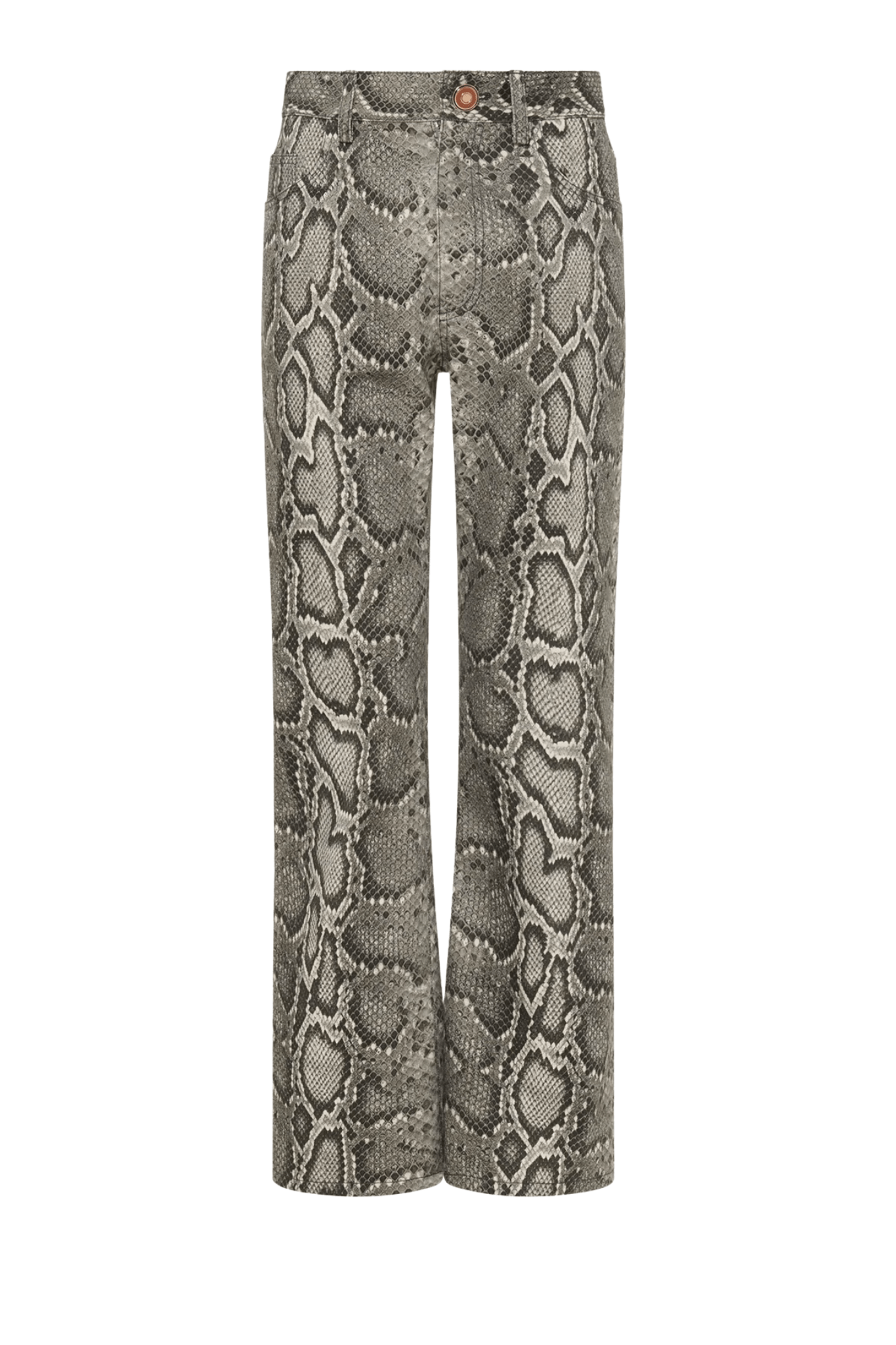 Gabriela Hearst Ezra Bootcut Jean - Vermillion