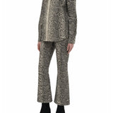 Gabriela Hearst Ezra Bootcut Jean - Vermillion