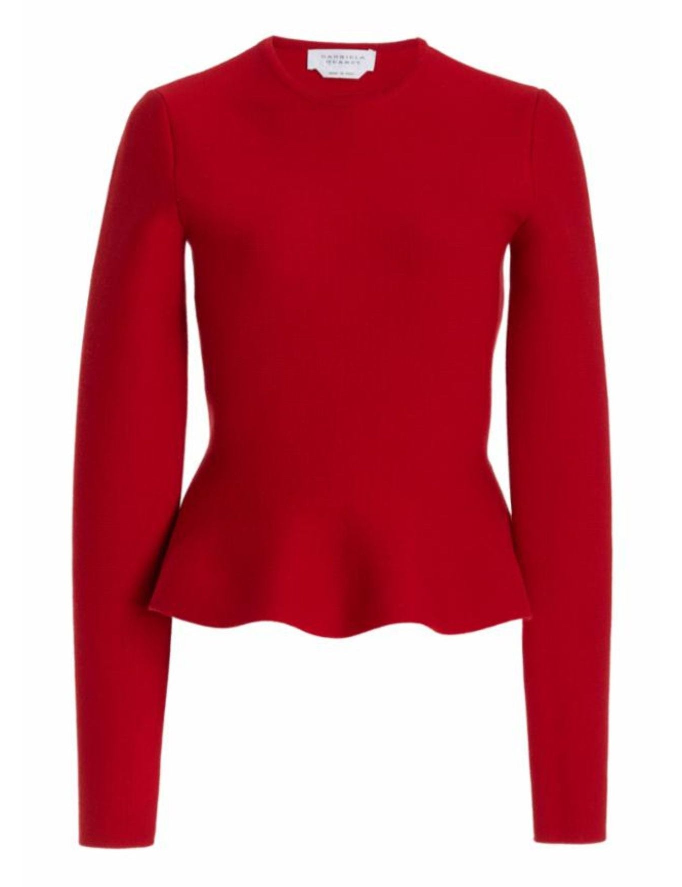 Gabriela Hearst Hegel Sweater - Vermillion