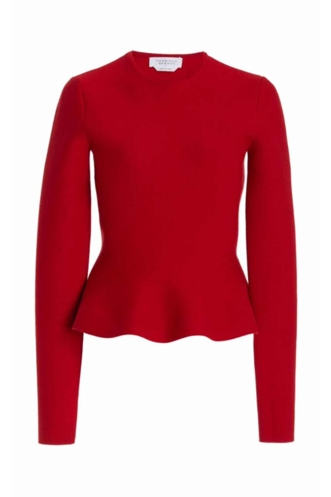 Gabriela Hearst Hegel Sweater - Vermillion