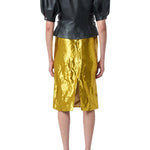 Gabriela Hearst Manuela Skirt - Vermillion