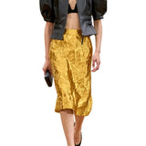 Gabriela Hearst Manuela Skirt - Vermillion