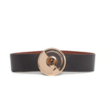 Gabriela Hearst Moya Reversible Belt - Vermillion