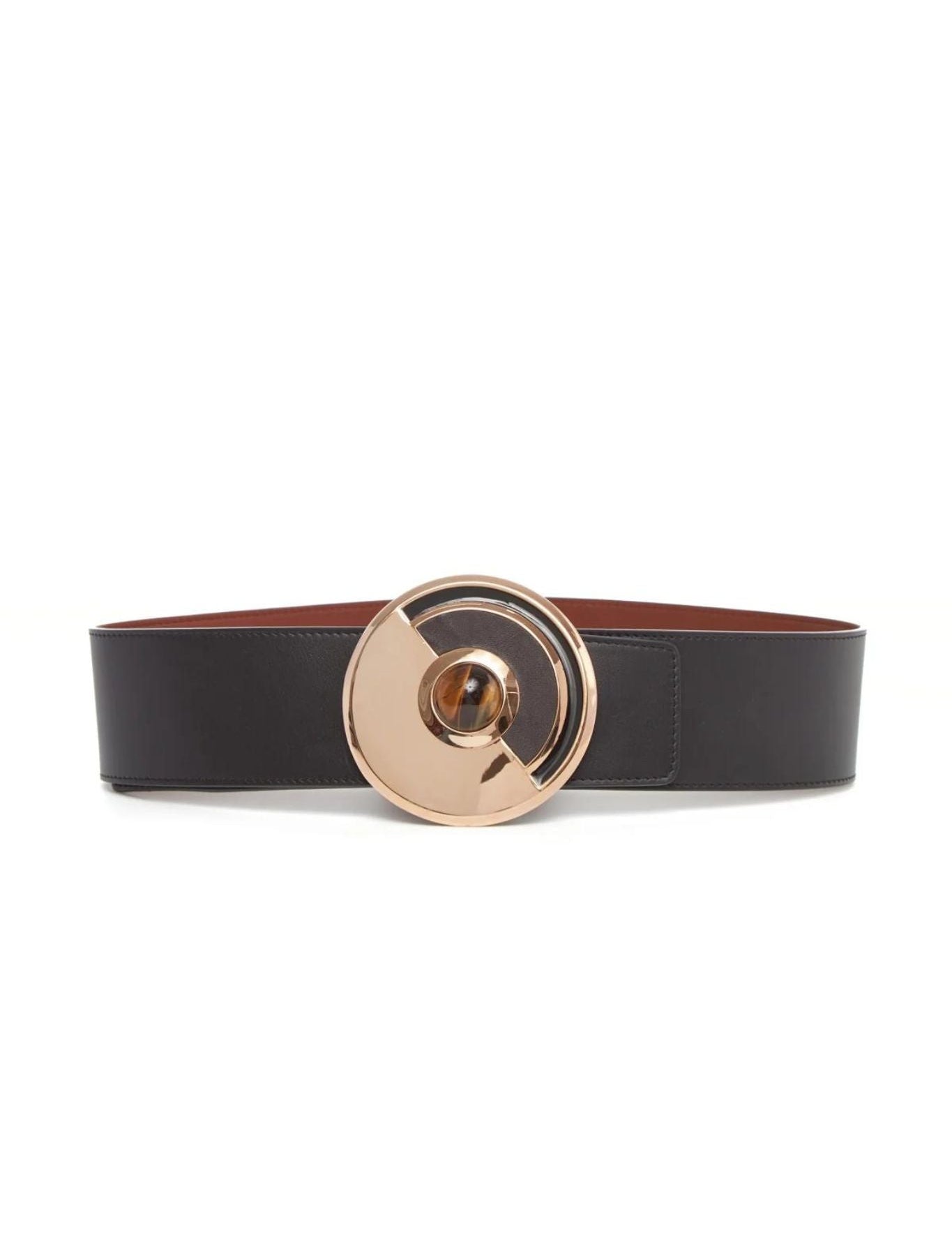 Gabriela Hearst Moya Reversible Belt - Vermillion