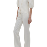 Gabriela Hearst Waverly Top - Vermillion