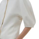 Gabriela Hearst Waverly Top - Vermillion