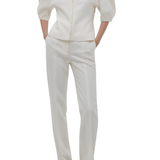 Gabriela Hearst Waverly Top - Vermillion