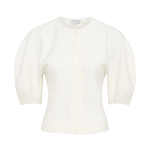 Gabriela Hearst Waverly Top - Vermillion