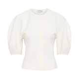 Gabriela Hearst Waverly Top - Vermillion