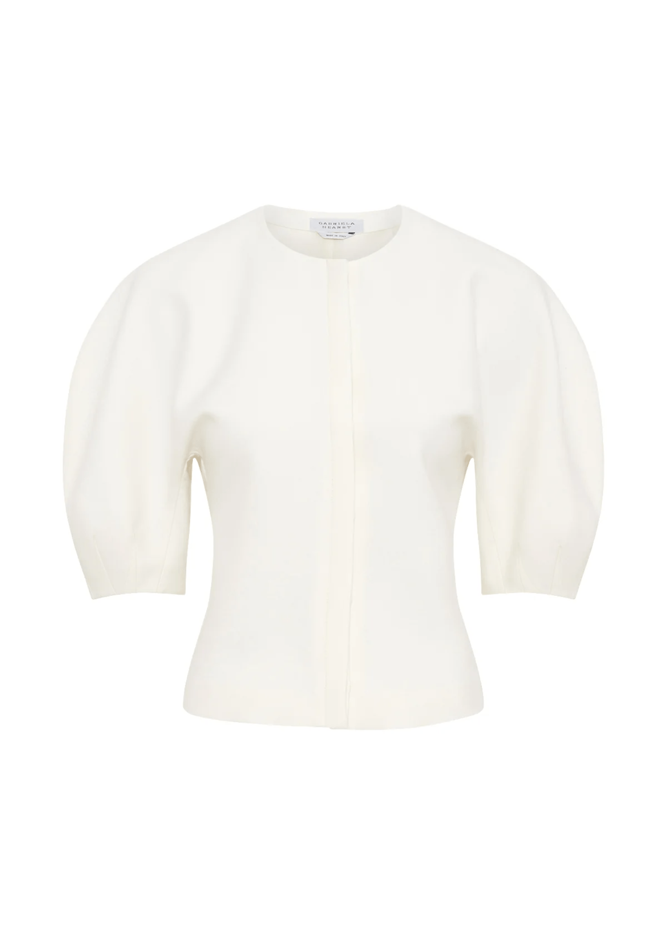 Gabriela Hearst Waverly Top - Vermillion