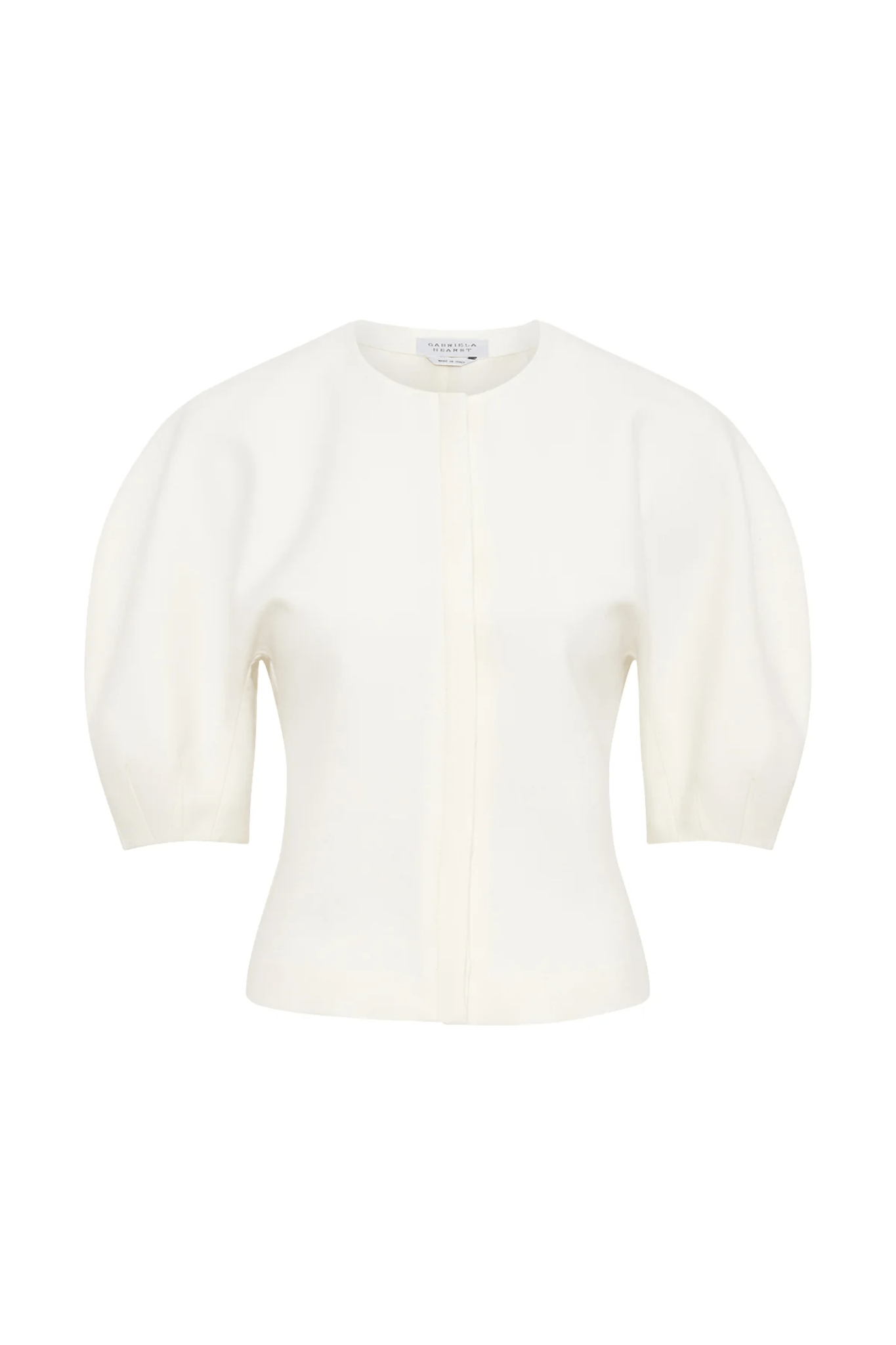 Gabriela Hearst Waverly Top - Vermillion