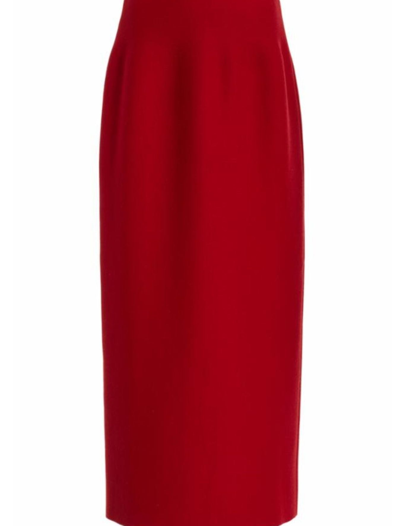 Gabriela Hearst Wolff Skirt - Vermillion