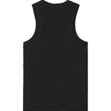 Ganni Rib Jersey Embellish Tank Top - Vermillion