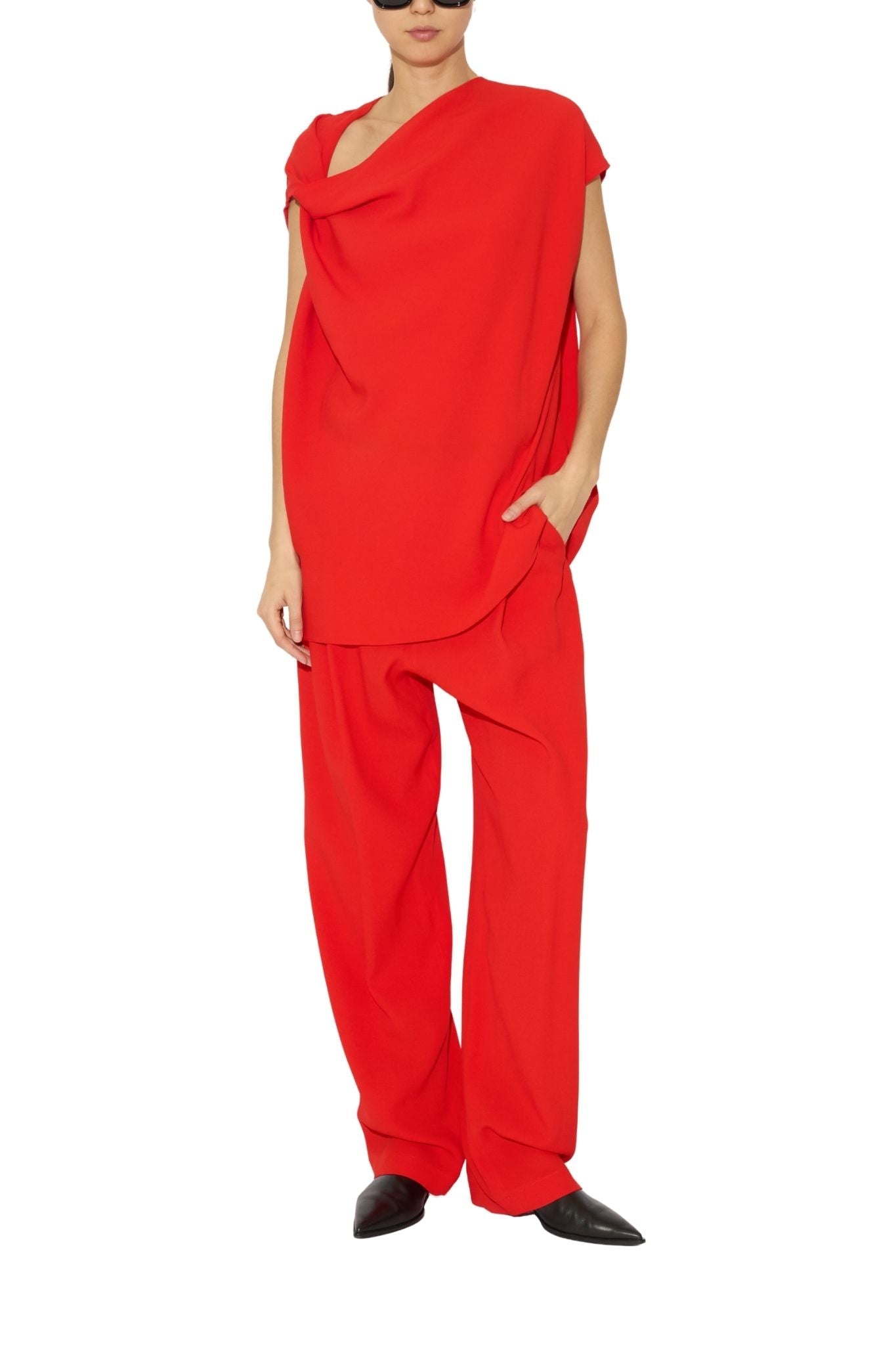Gauchere Top G226-07031 - Vermillion