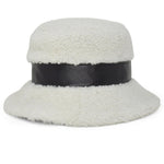 Gigi Burris Molly Shearling Bucket Hat - Vermillion