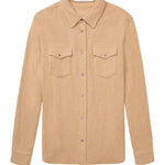 God's True Cashmere Bronze Shirt - Vermillion