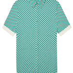 God's True Cashmere Checkered Shirt - Vermillion