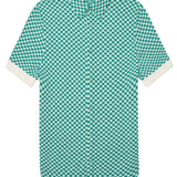 God's True Cashmere Checkered Shirt - Vermillion