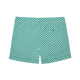 God's True Cashmere Checkered Shorts - Vermillion