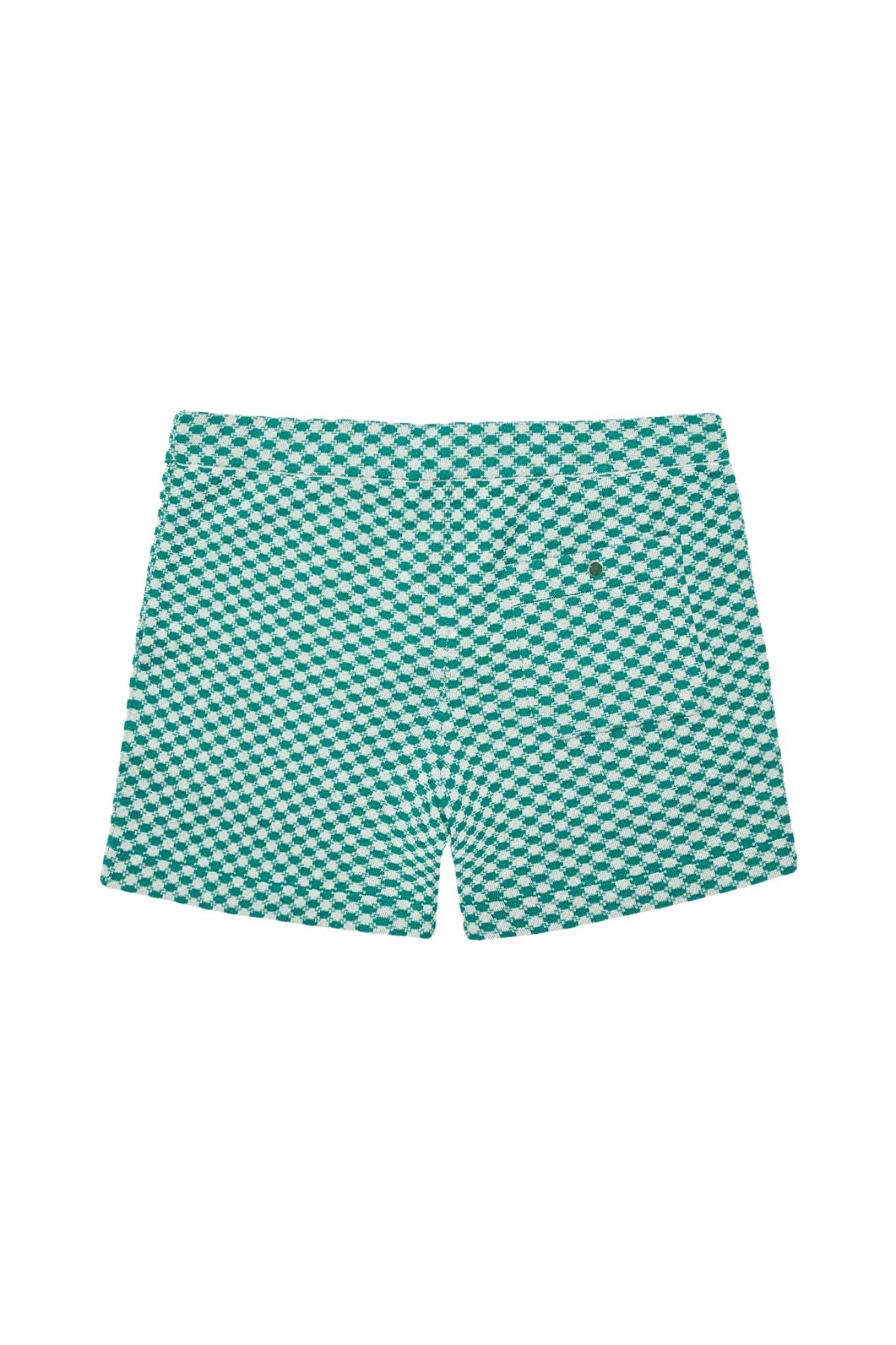 God's True Cashmere Checkered Shorts - Vermillion