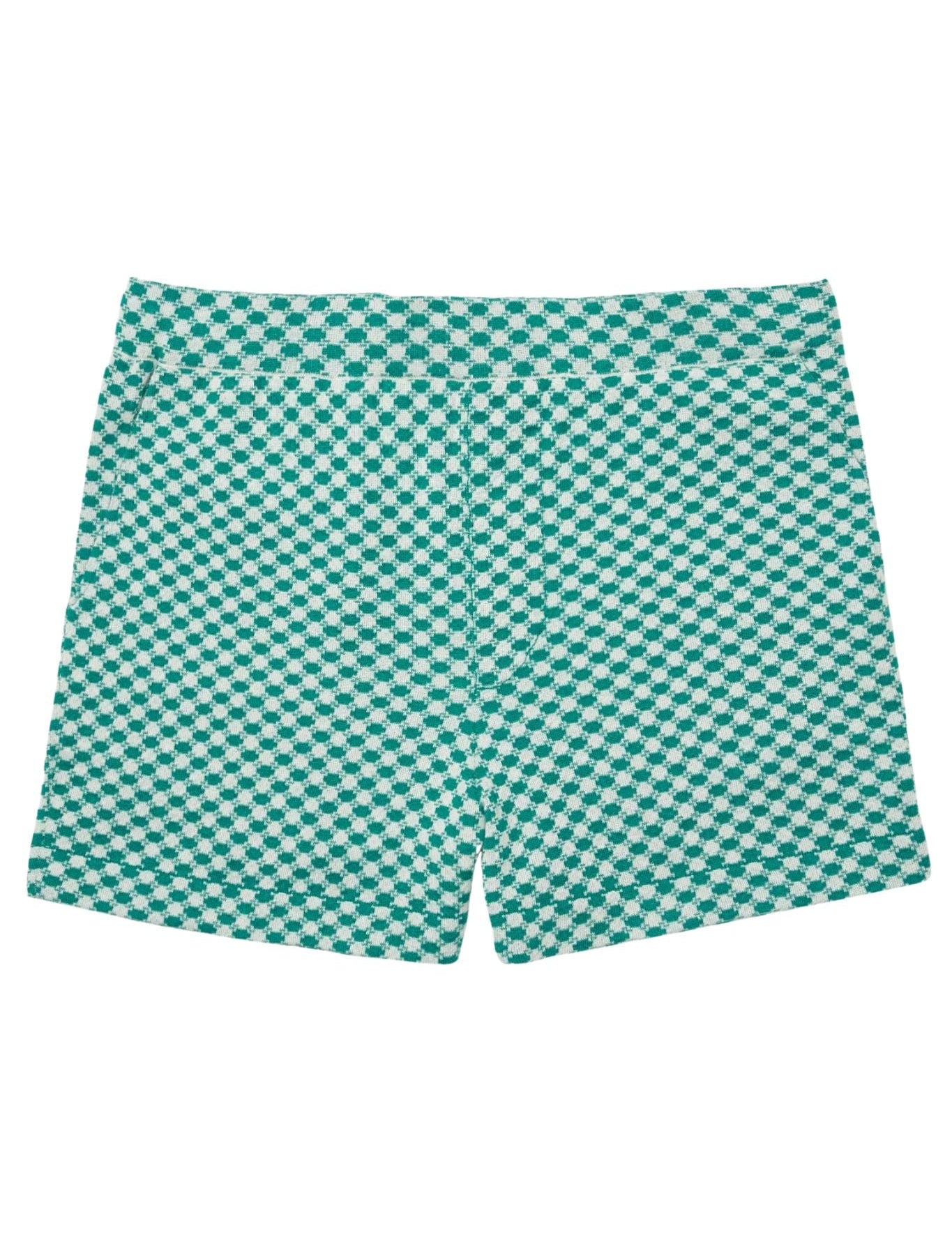 God's True Cashmere Checkered Shorts - Vermillion