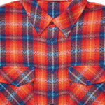 God's True Cashmere Totally Wired Tartan Shirt - Vermillion